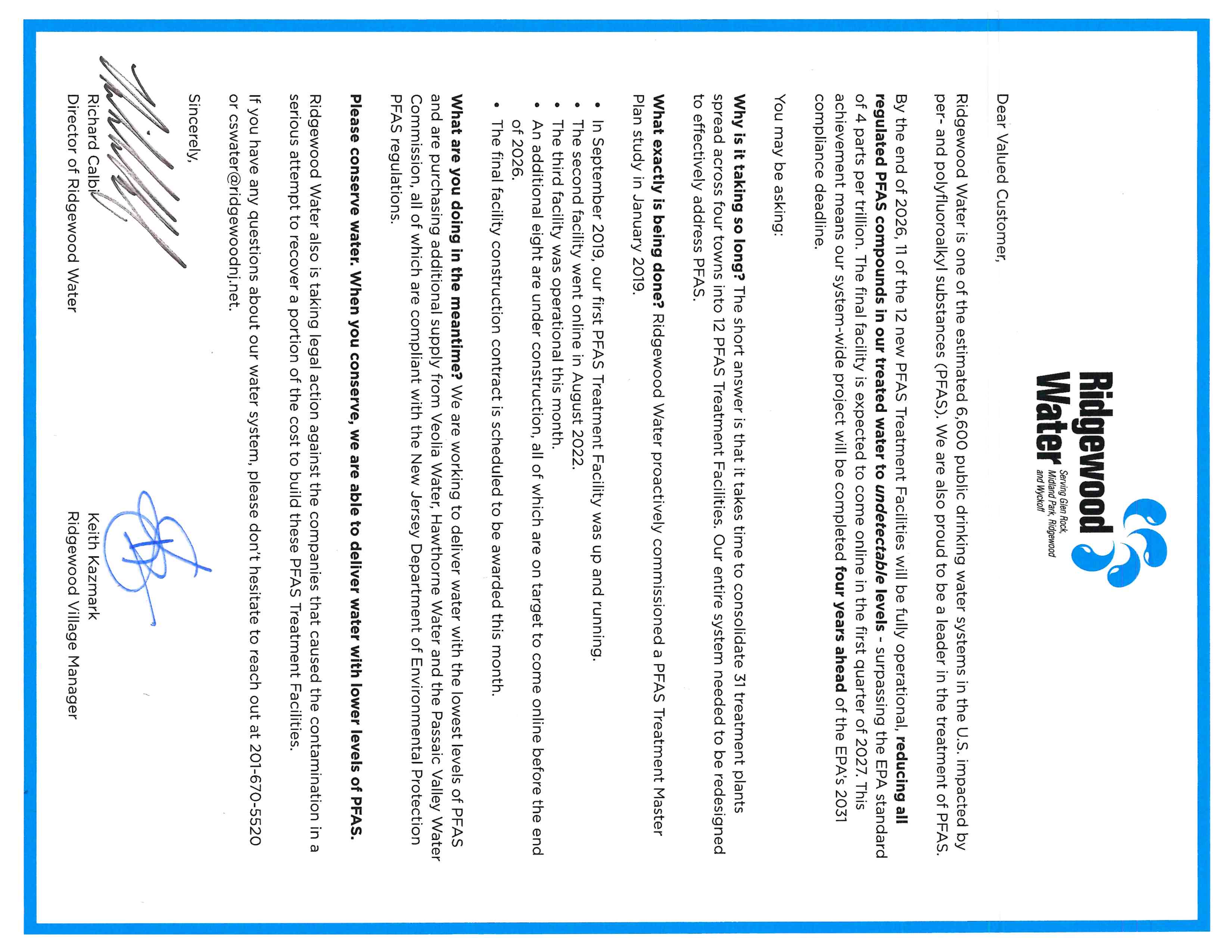 PFAS Notice Cover Letter FINAL
